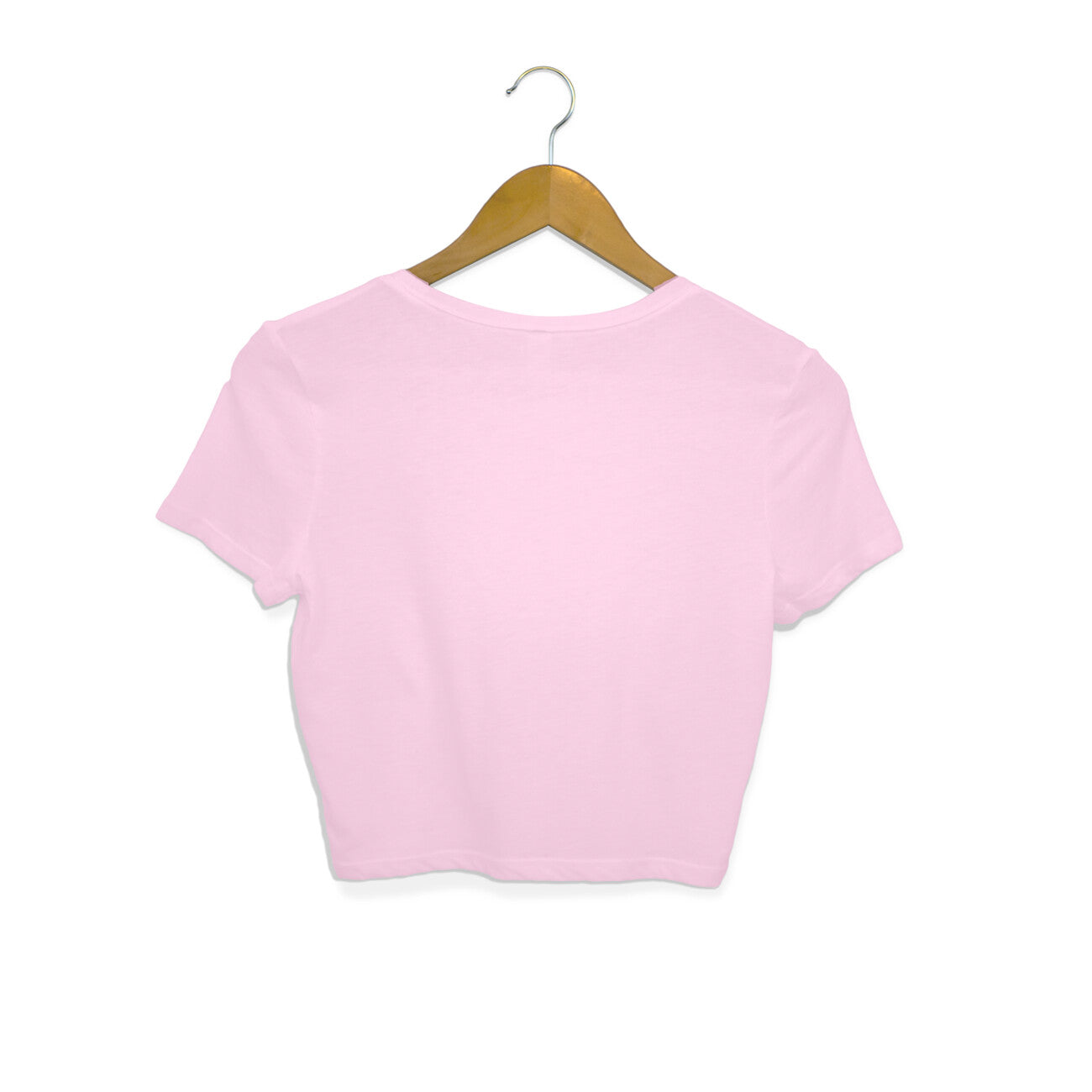 Pink - Plain Crop Top