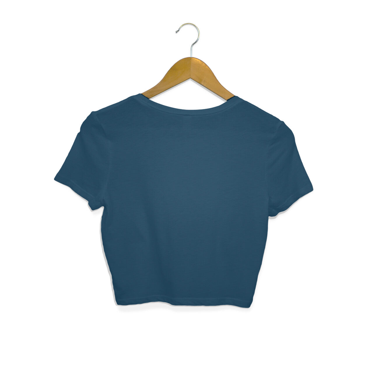 Navy Blue - Plain Crop Top