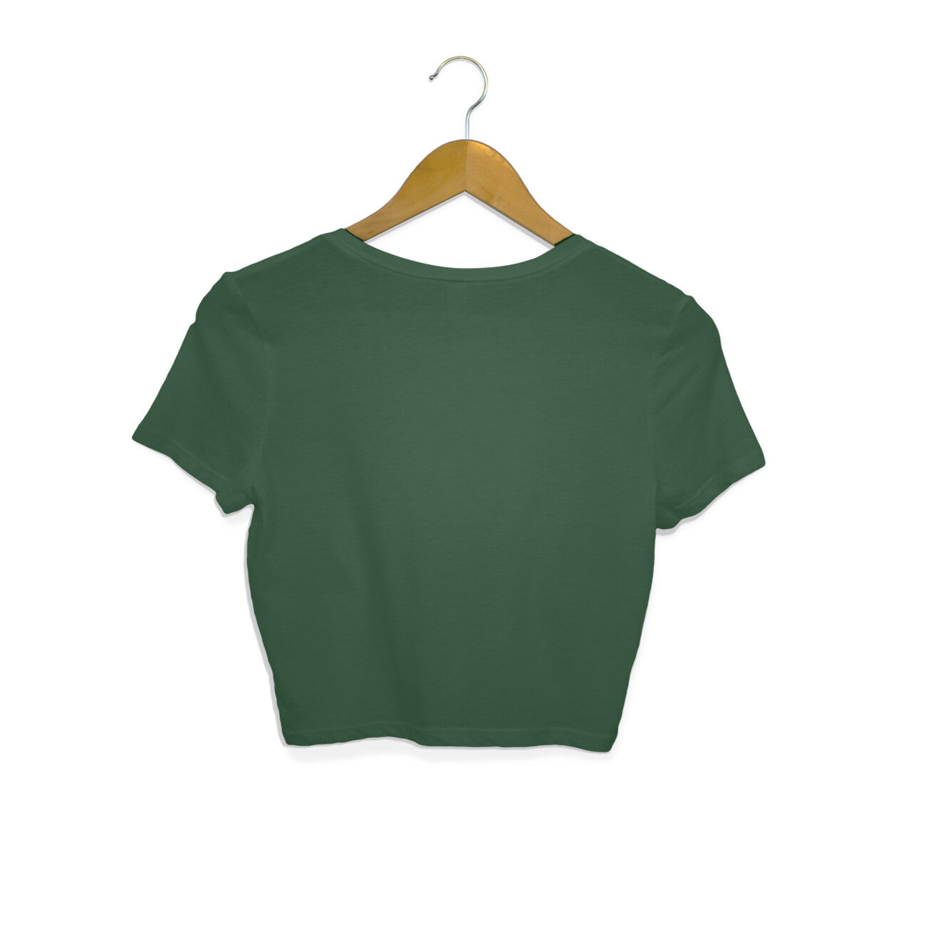 Olive Green - Plain Crop Top