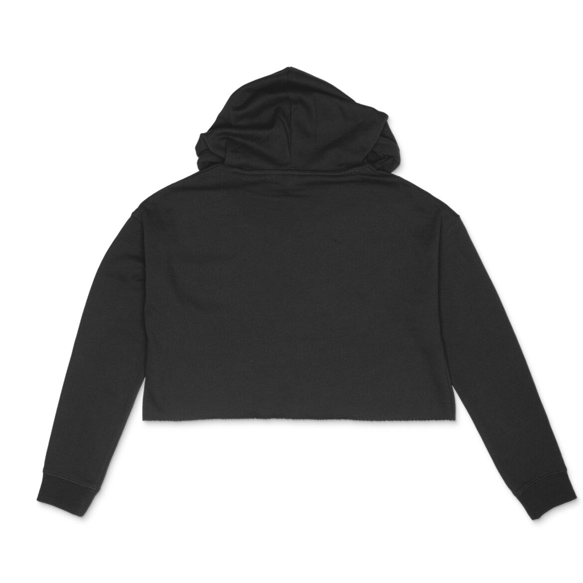 Black - Crop Hoodie