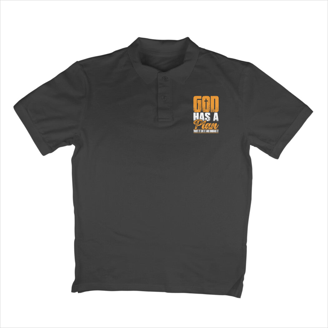 God Has a plan - Men's Polo