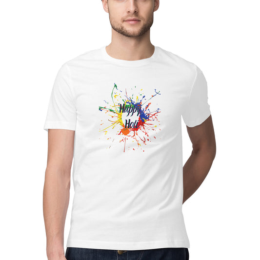 Happy Holi color splash - Unisex T-shirt