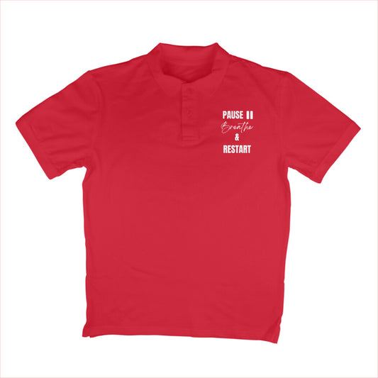 Pause - men's polo