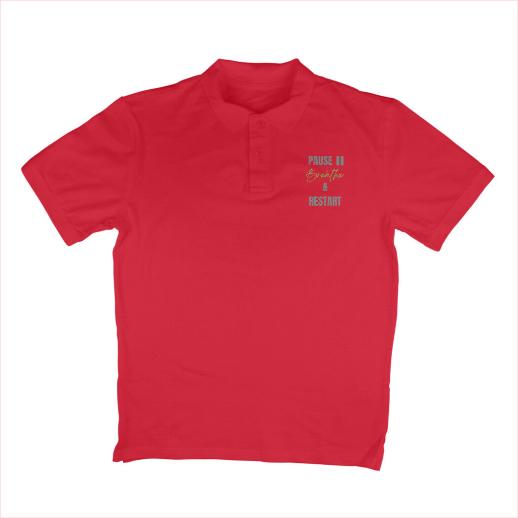 Pause Breathe - Men's Polo