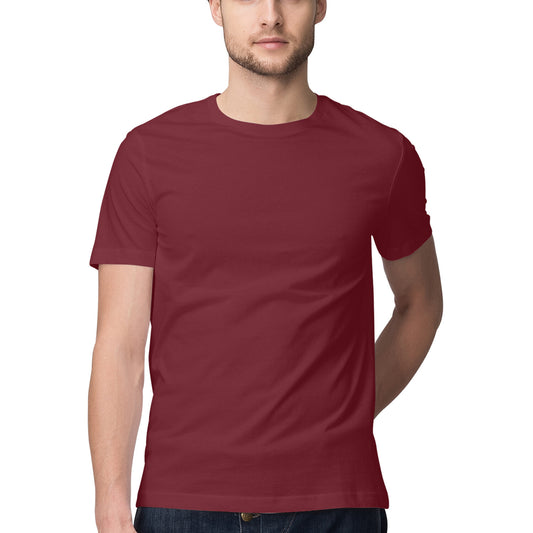 Maroon - Plain T Shirt