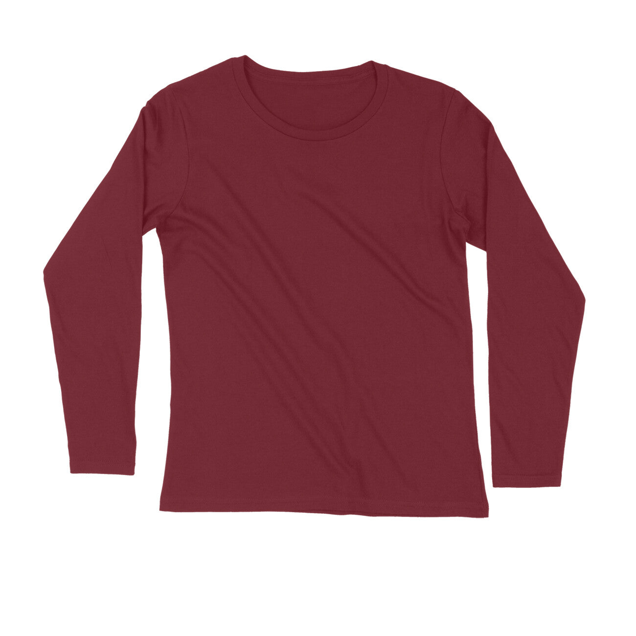 Maroon - Plain Full sleeves