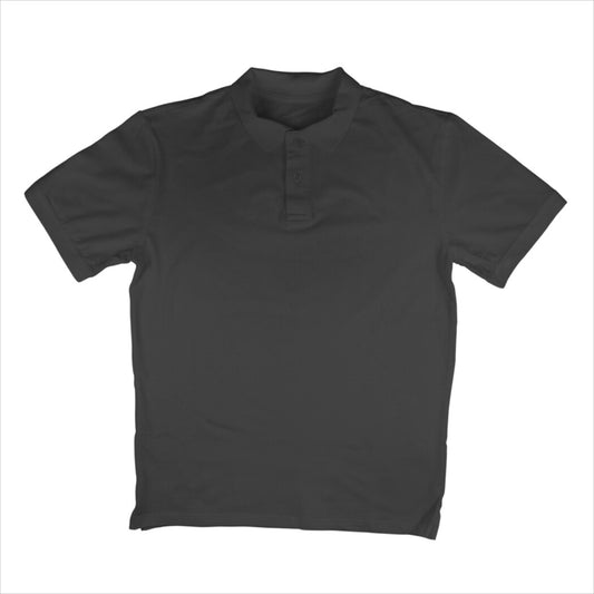 Black - Plain Polo