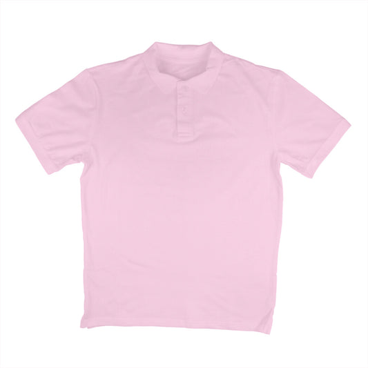 Pink - Men's Polo plain