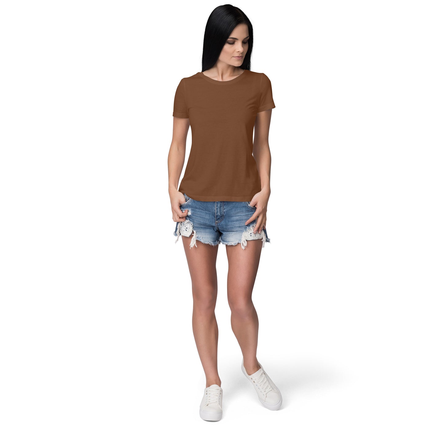 Brown - Plain Women's T-shirt