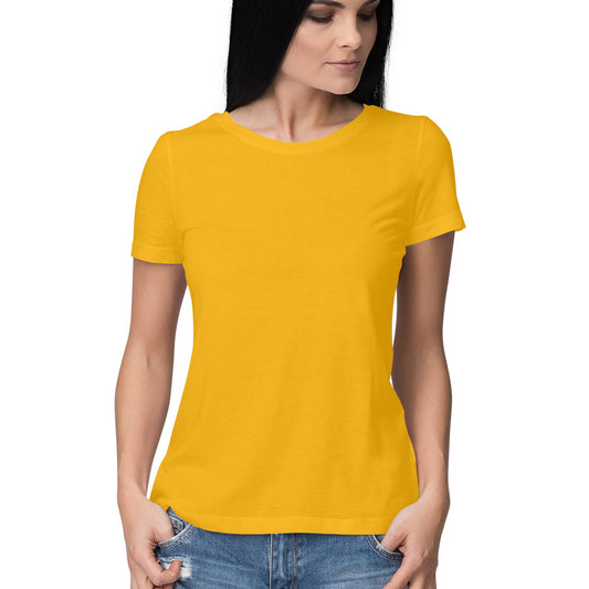 Golden Yellow - Plain T-shirts