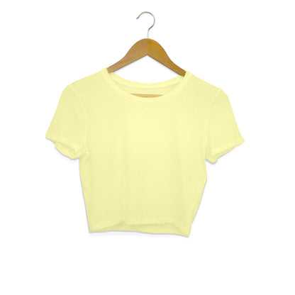 Butter Yellow - Crop Top