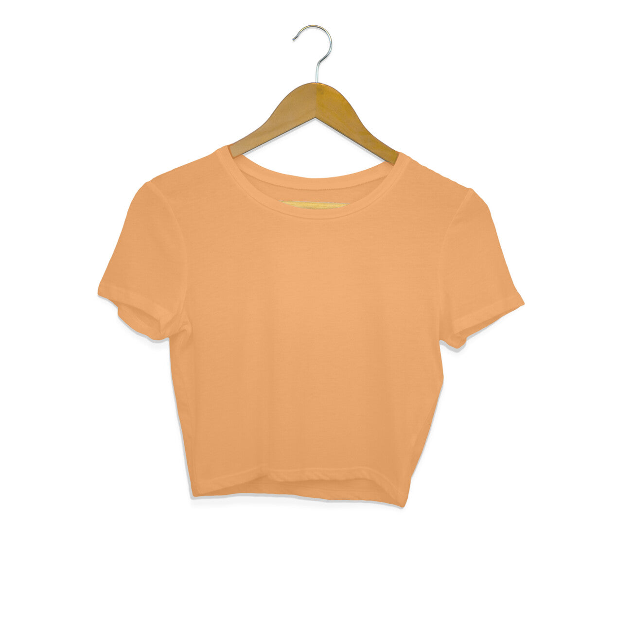 Mustard Yellow - Plain Crop Top