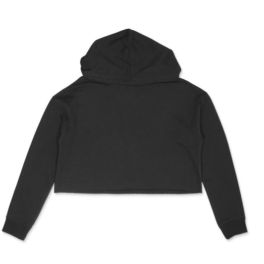 Black - Crop Hoodie