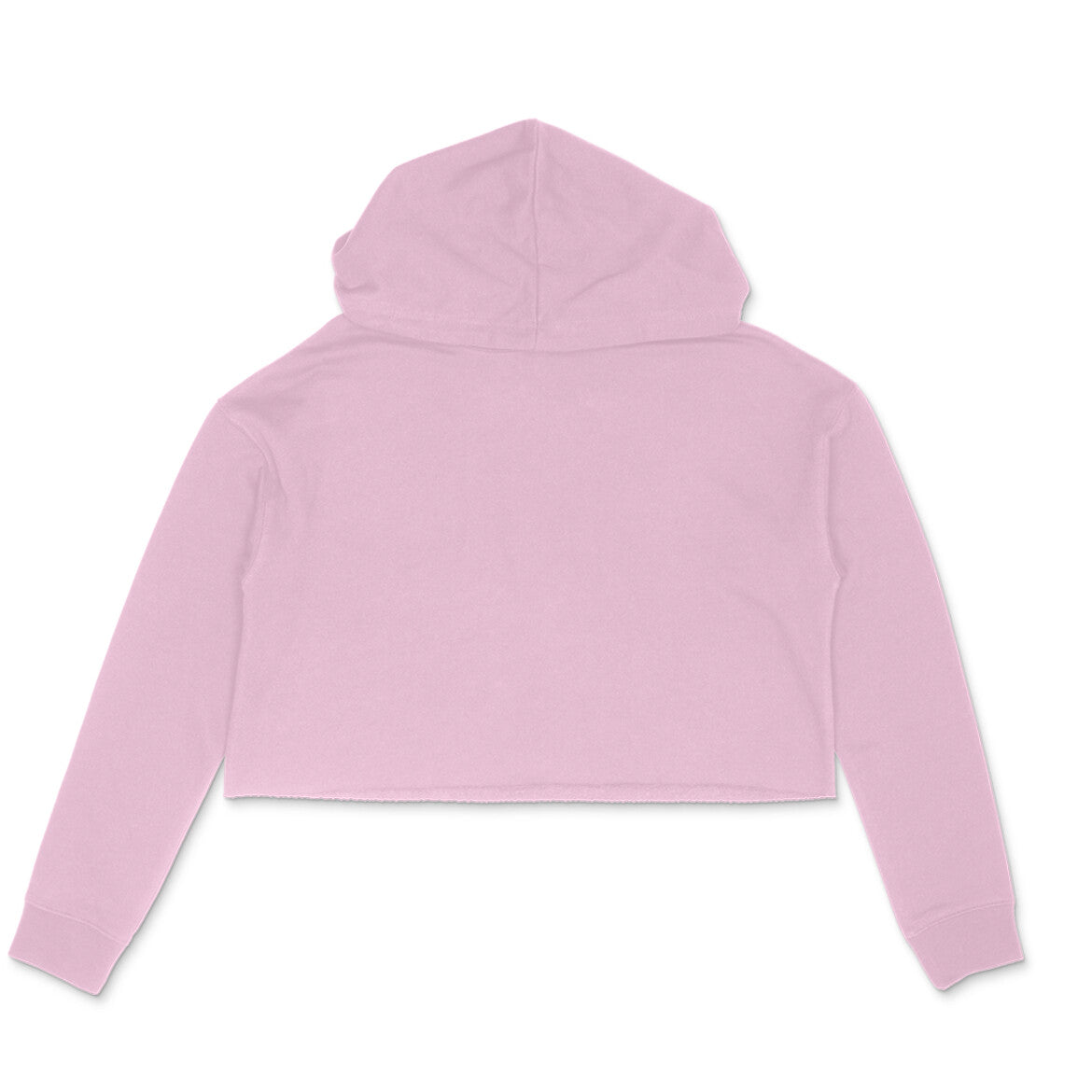 Pink - Crop Hoodie