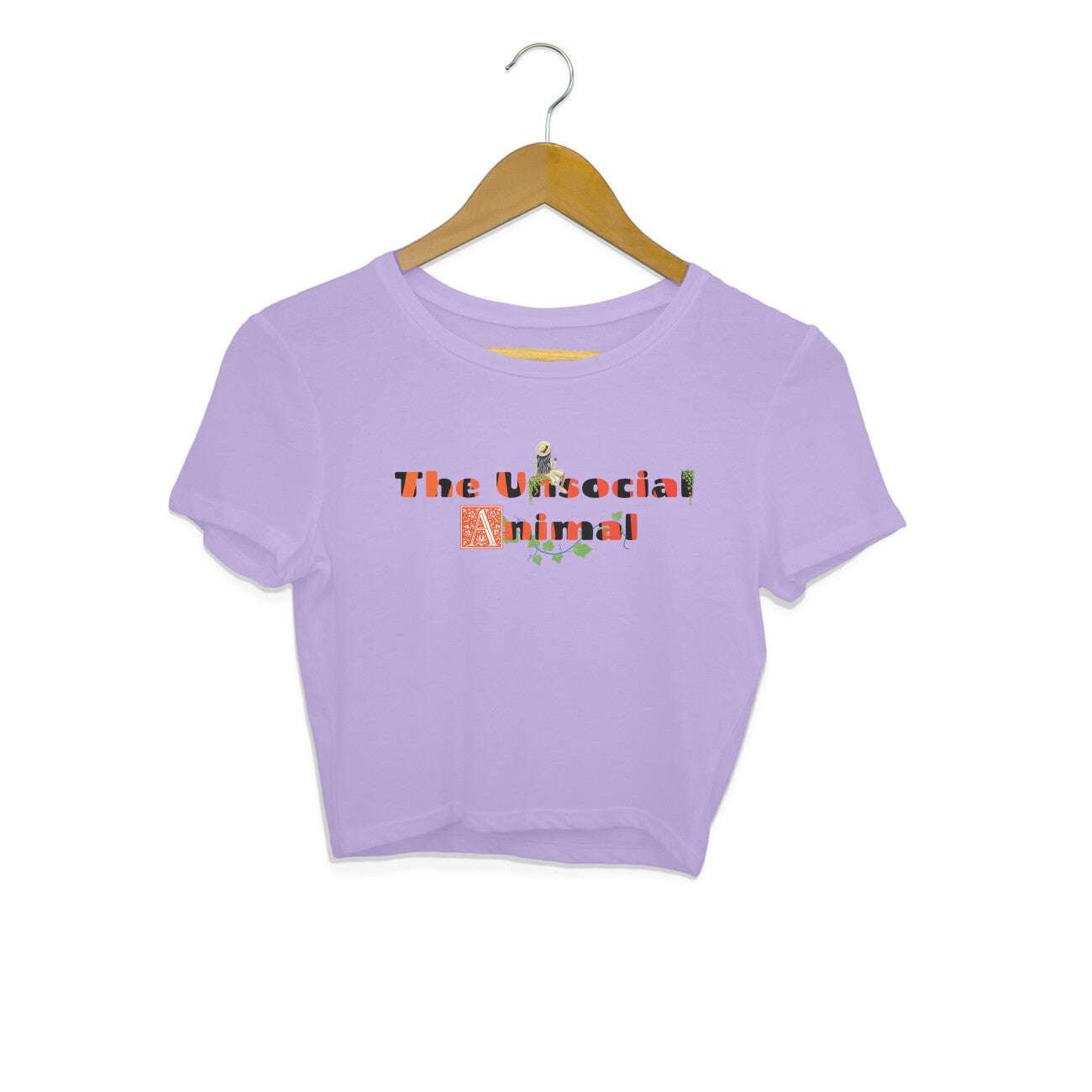 The Unsocial Animal - Crop Top