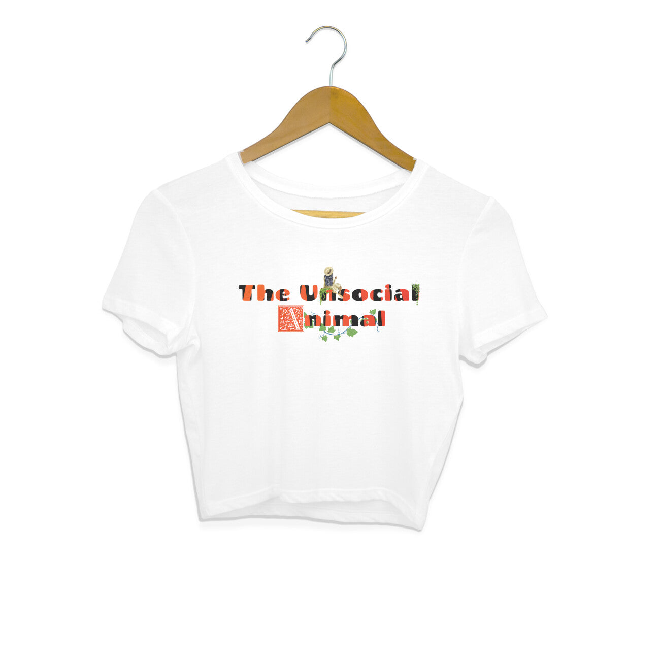 The Unsocial Animal - Crop Top