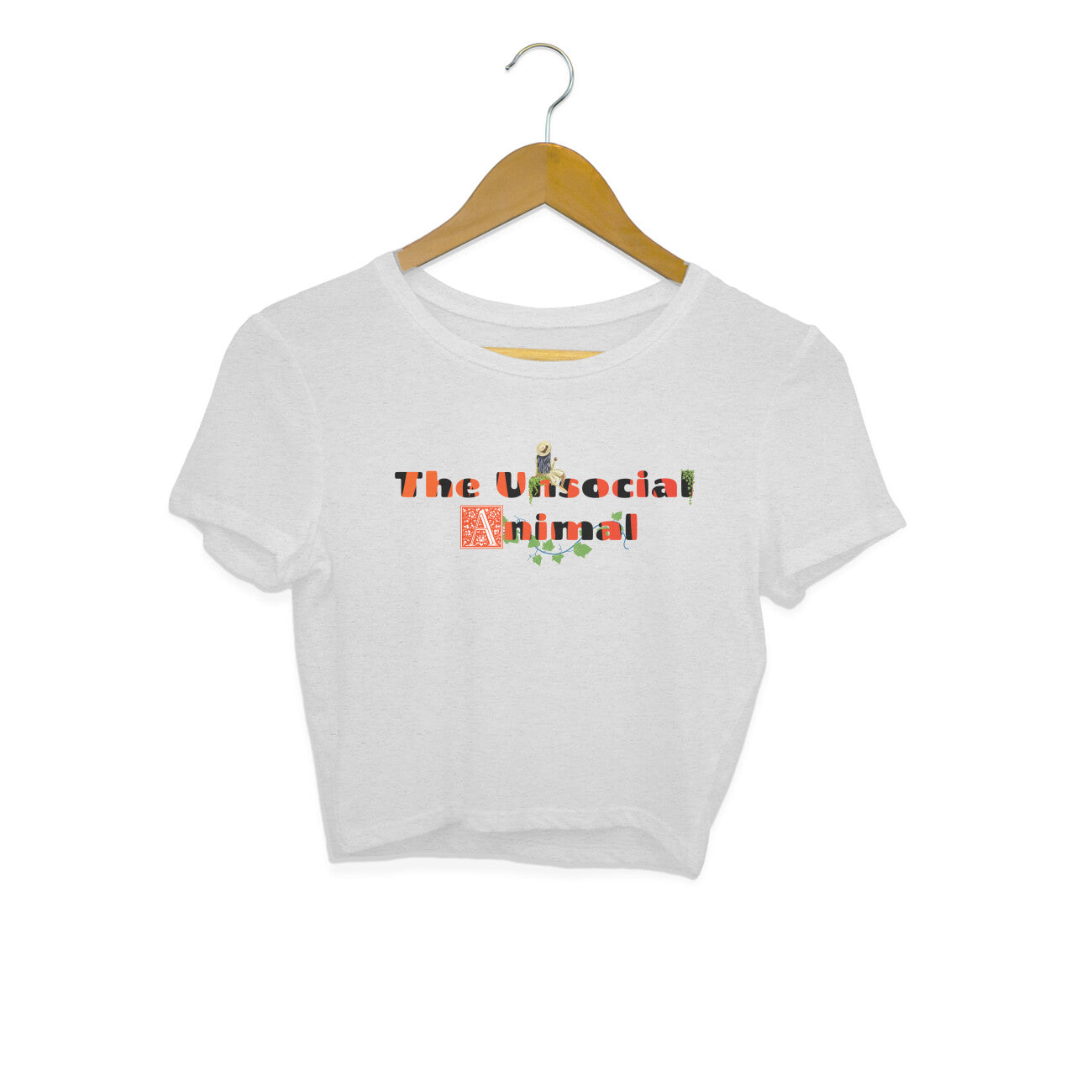 The Unsocial Animal - Crop Top