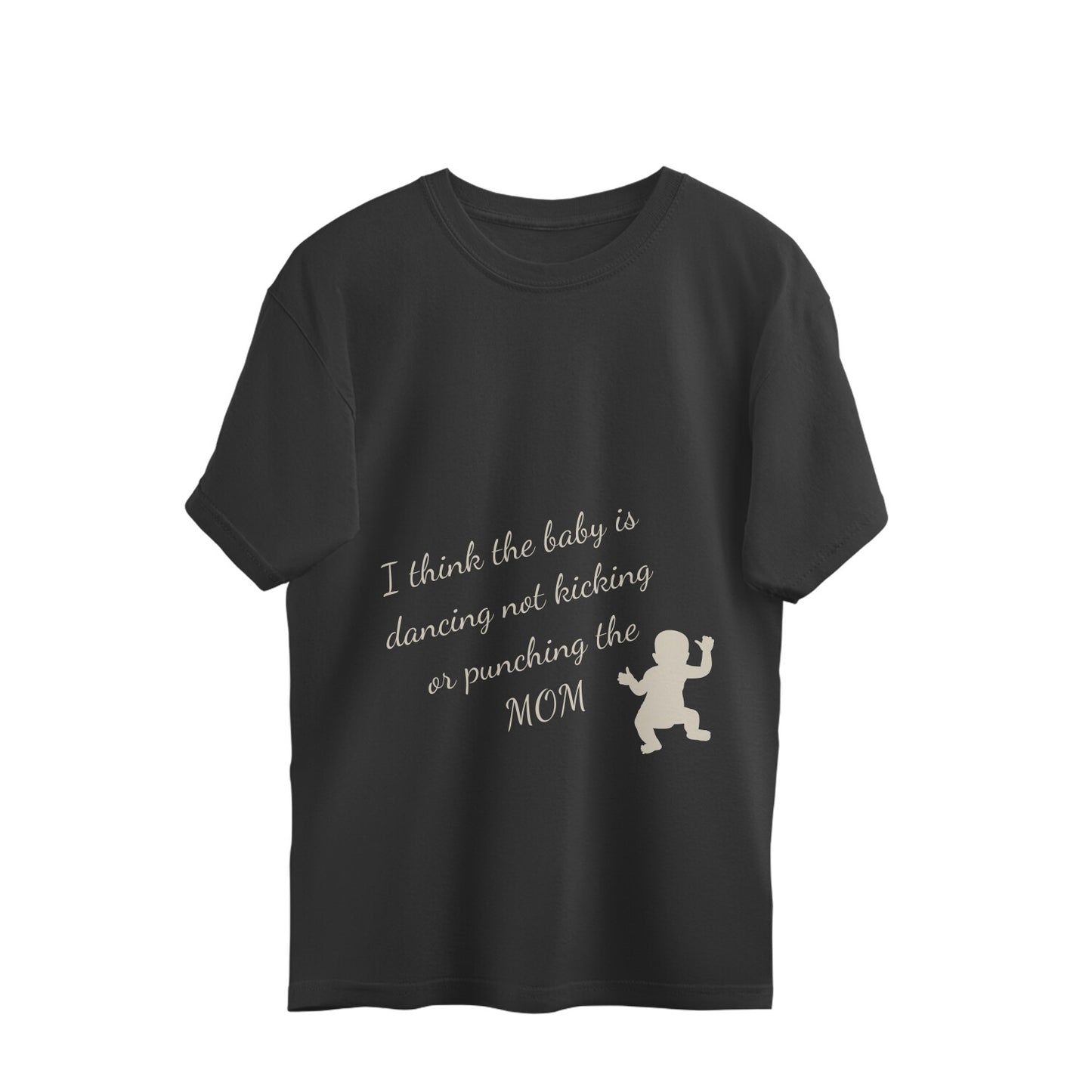 Dancing Baby - Oversized Pregnancy T-shirt